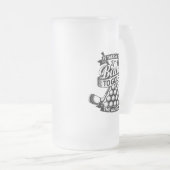 Neemt veel ballen - grappige golf matglas bierpul (Voorkant rechts)