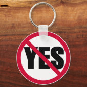 neen ja sleutelhanger (Voorkant)