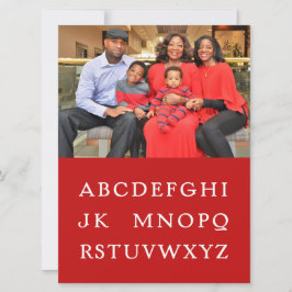 "Neen L"-kerstkaart Feestdagenkaart