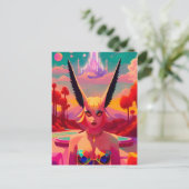 Neena, Belle of the Cannibal Pixies Briefkaart (Staand voorkant)