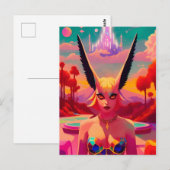 Neena, Belle of the Cannibal Pixies Briefkaart (Voorkant / Achterkant)