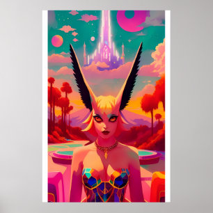 Neena, Belle of the Cannibal Pixies large Poster