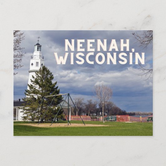 Neenah, Wisconsin Briefkaart (Voorkant)