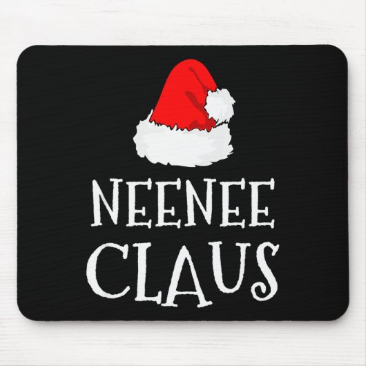 Neenee Claus Christmas Santas Pajama Family Matchi Muismat (Voorkant)