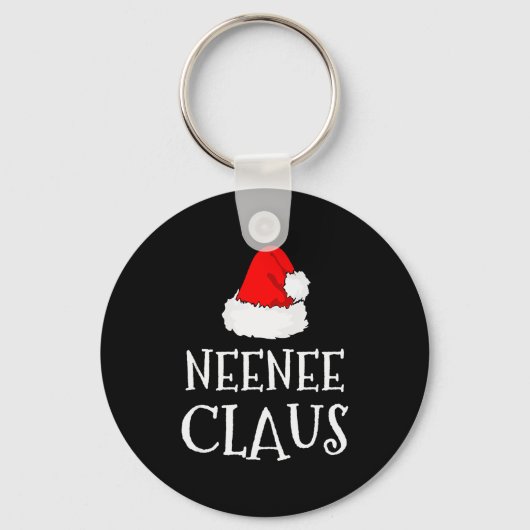 Neenee Claus Christmas Santas Pajama Family Matchi Sleutelhanger (Voorkant)