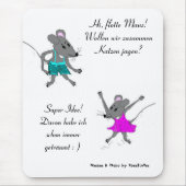 Neenee & Nunu Mäuse Mouse Pad Muismat (Voorkant)