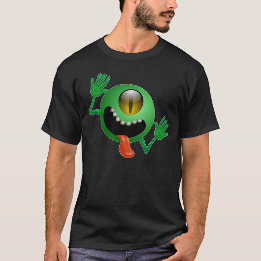 Neener-Neener Alien-Shirt T-shirt (Voorkant)