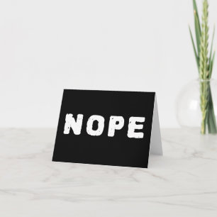 NEEPE Kaart Met Grappige Groet Minimalistisch Sa