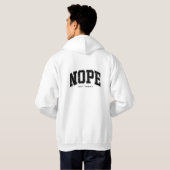 NEEPS NIET Vandaag Hoodie (Achterkant volledig)