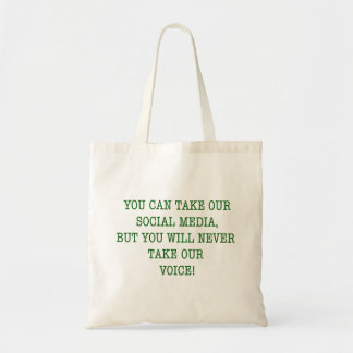Neer onze stem! tote bag