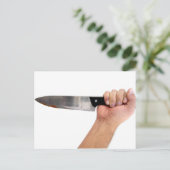 Neergestoken in de Rug - u verdient dit Briefkaart (Staand voorkant)