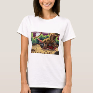 Neergestort gevechtsvliegtuig uit de Tweede Wereld T-shirt