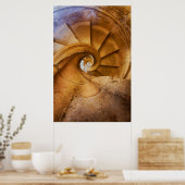 neerwaartse spiraal, Portugal Poster (Keuken)