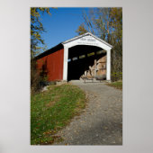Neet Covered Bridge Parke County Poster (Voorkant)
