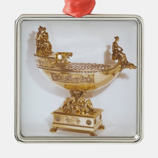 Nef van Empress Josephine de Metalen Ornament (Voorkant)