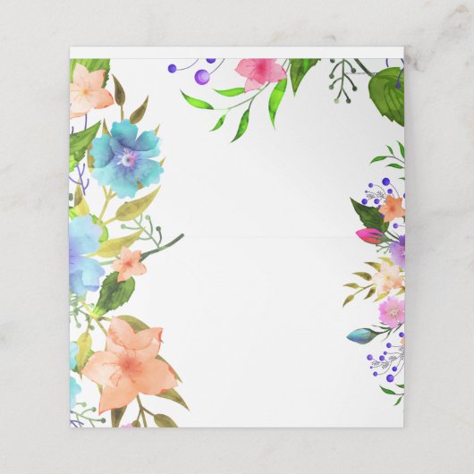 Nefeli Place Card Plaatskaartje (Buitenkant ongevouwen)