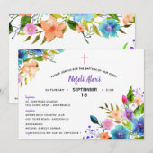 Nefeli Uitnodiging (Voorkant / Achterkant)