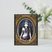 "Nefertari" Briefkaart van de Egyptische Guardian  (Staand voorkant)