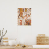 Nefertari Een aanbod doen Poster (Keuken)