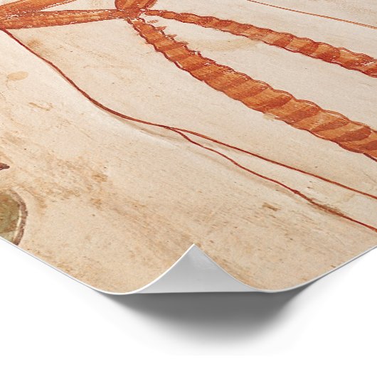 Nefertari Een aanbod doen Poster (Hoek)