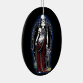 "Nefertari" Gothic Egyptian Angel Art Ornament (Rechts)
