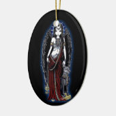"Nefertari" Gothic Egyptian Angel Art Ornament (Links)