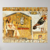 Nefertari speel senet poster (Voorkant)