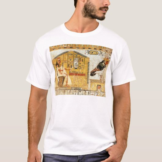 Nefertari speel senet t-shirt (Voorkant)