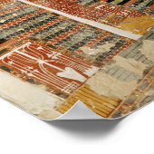 Nefertari wordt voor de god gebracht poster (Hoek)