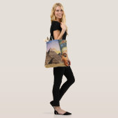 Nefertiti Akhenaten & Piramides Tote Bag (Op model)