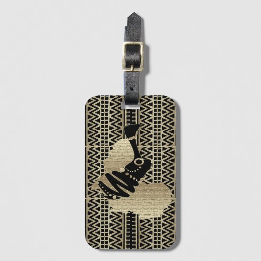 Nefertiti Bagagelabel (Voorkant (verticaal))