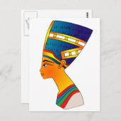 Nefertiti Briefkaart (Voorkant / Achterkant)