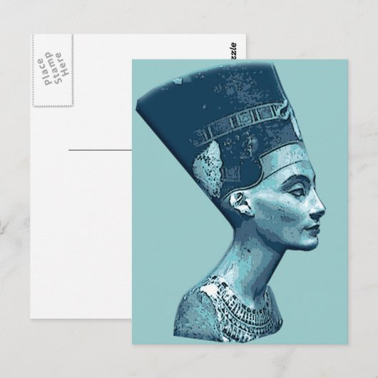 Nefertiti Briefkaart (Voorkant / Achterkant)