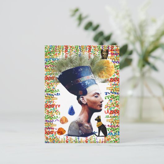 Nefertiti Briefkaart (Staand voorkant)