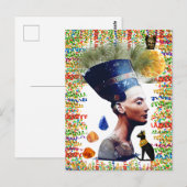Nefertiti Briefkaart (Voorkant / Achterkant)