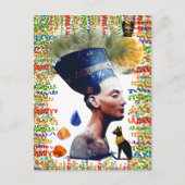 Nefertiti Briefkaart (Voorkant)