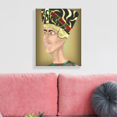 Nefertiti Bust Canvas Afdruk (Insitu (Woonkamer))