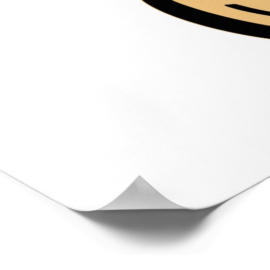 Nefertiti Bust portretteert Egyptische koningin Poster (Hoek)