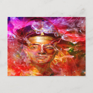 Nefertiti Egyptische koningin Briefkaart