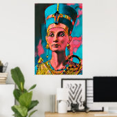 Nefertiti - Het Egyptische Poster voor de Koningin (Thuiskantoor)
