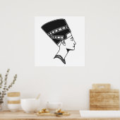 Nefertiti icoon png clipart illustratie poster (Keuken)