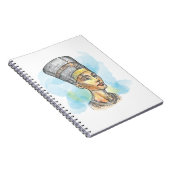 Nefertiti Illustration Notitieboek (Rechterzijde)