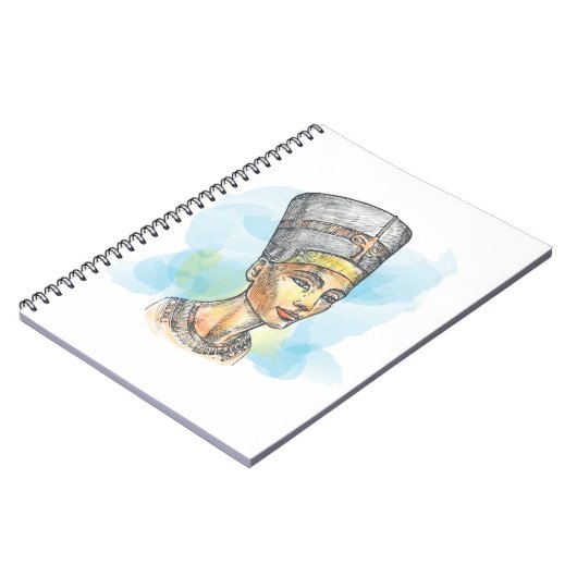 Nefertiti Illustration Notitieboek (Linkerzijde)