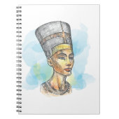 Nefertiti Illustration Notitieboek (Voorkant)