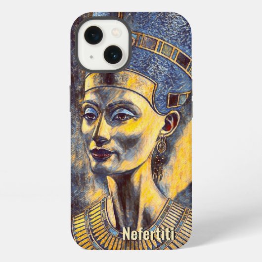 Nefertiti iPhone / iPad hoesje iPhone 13 Hoesje (Achterkant)