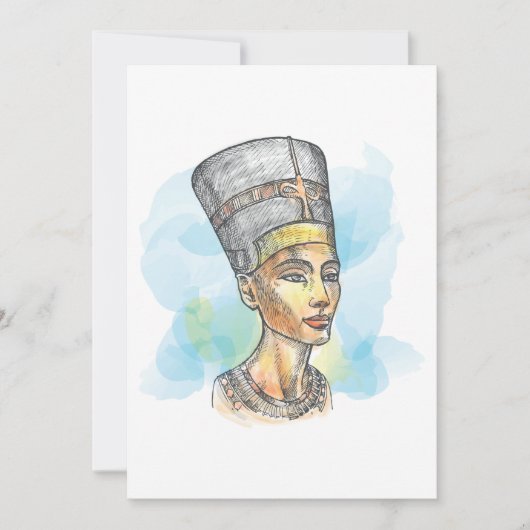 Nefertiti Kaart (Voorkant)