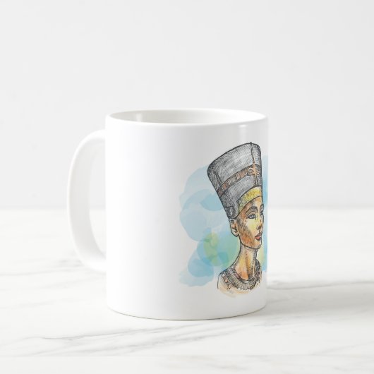 Nefertiti Koffiemok (Voorkant links)