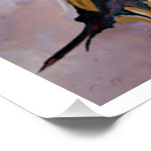 "Nefertiti, koningin van Egypte", Glossy Poster (Hoek)