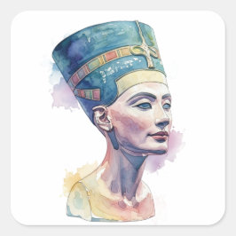 Nefertiti Majestic Premium Sticker Waterverf