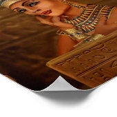 Nefertiti - Neferneferuaten de Egyptische koningin Poster (Hoek)